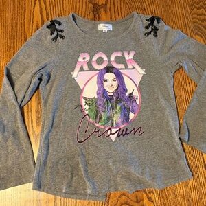 Disney Descendants Mal shirt Size 10/12